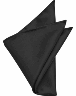 Egara Pocket Square, Black