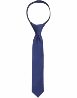 Egara Boys Zipper Tie, Navy