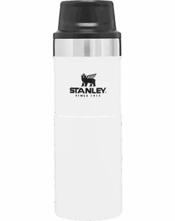 Stanley Classic Trigger-Action 20-Ounce Mug, Matte Black