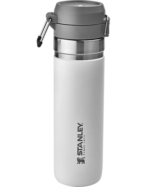 Stanley Quick Flip Go Bottle, White 24 Oz.
