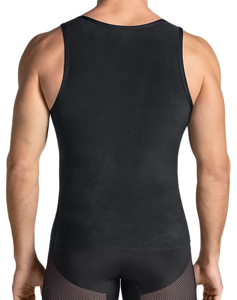 Leo By Leonisa Firm Compression Shaper Tank, Black - Image 2