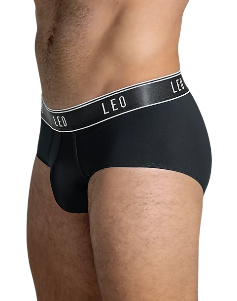 Leo By Leonisa Microfiber Briefs, Black - Image 2